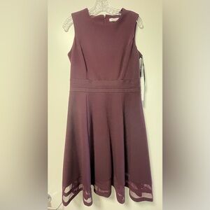 Calvin Klein Deep Purple Dress